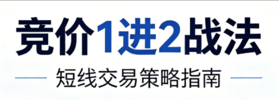 竞价1进2战法，1进2执行策略，疑点解答