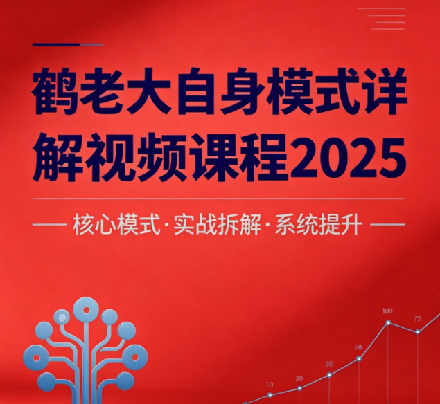 鹤老大2025自身模式详解交易模式视频课程