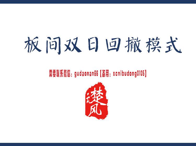 袁博【牛散特训营专栏】从零开始学涨停股票视频课程(图1) 三易楚云风 r板间双日回撤模式